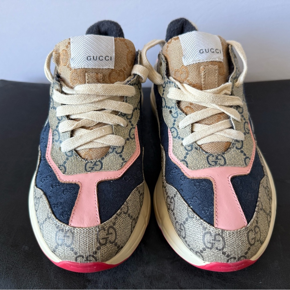 Gucci Rhyton GG Supreme Canvas Sneakers